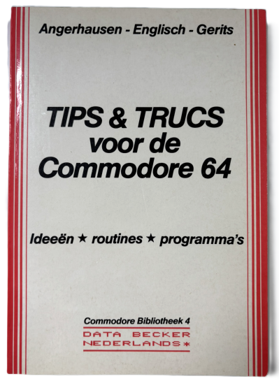 Data becker   Tipe en Trucs voor de commodore 64   deel 1   front